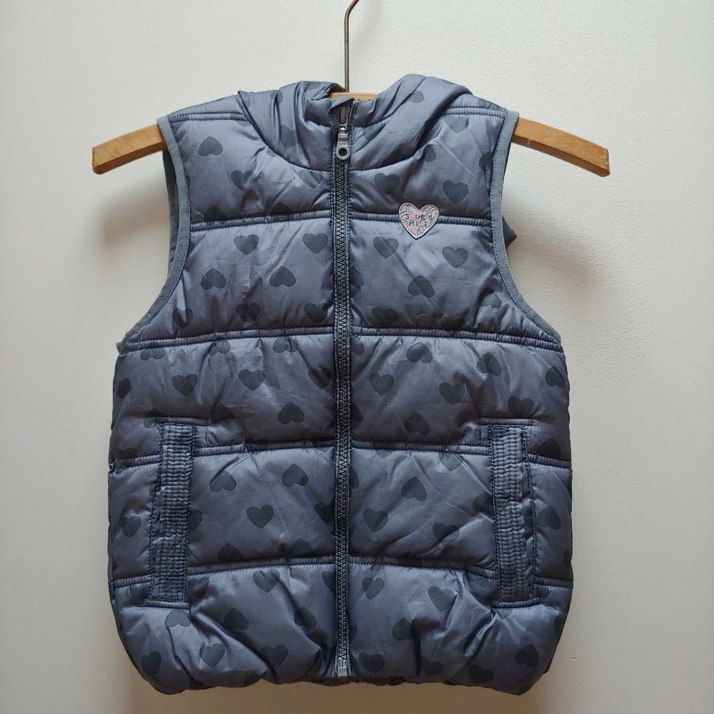 120-**EUC**Souris mini Puffer vest Jacket for girls